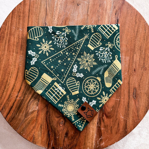 Paw-liday // Tie-On Bandana